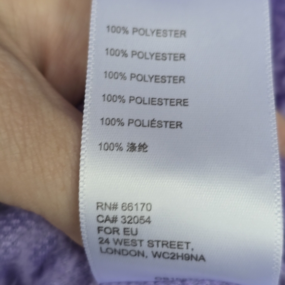 Urban Outfitters Purple Fuzzy Cropped Hoodie - Picture 6 of 7